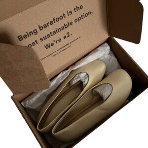 Reformation leather ballet flats similar to tabis NEW